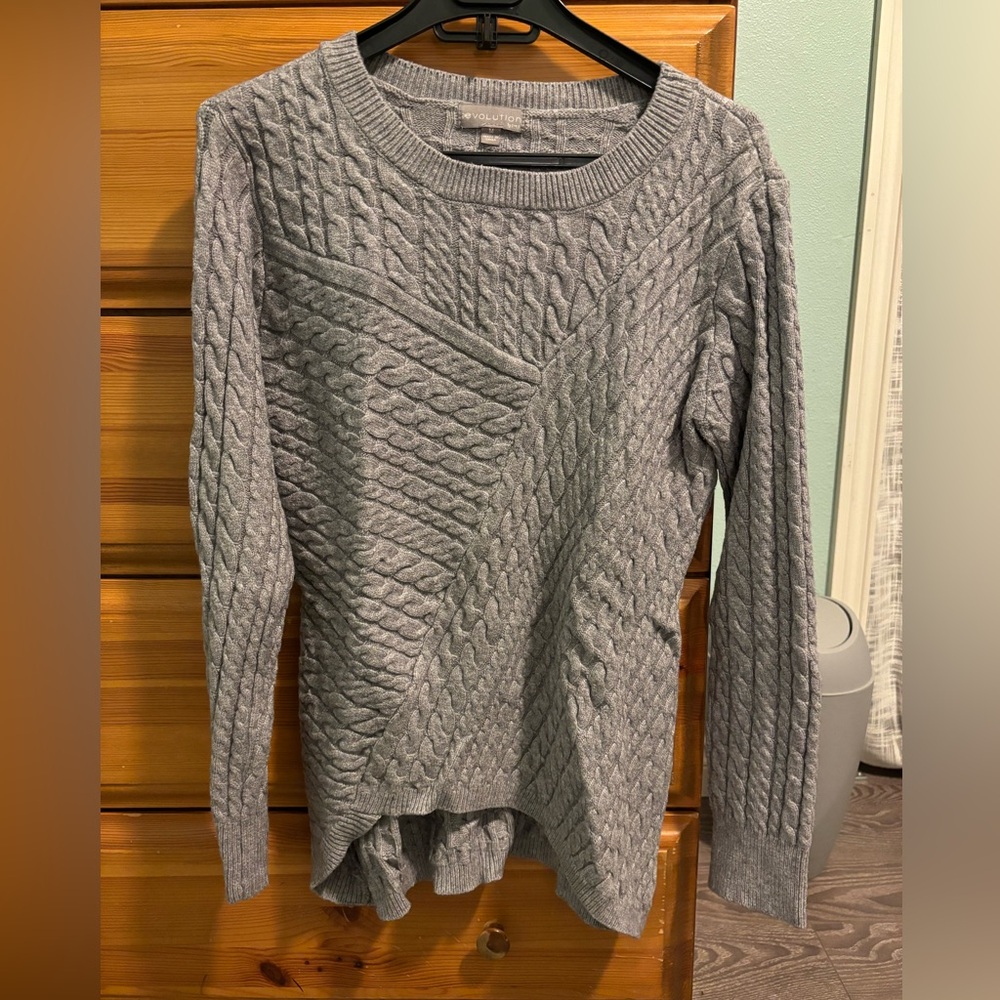 Evolution Asymmetric Hem Sweater - image 2